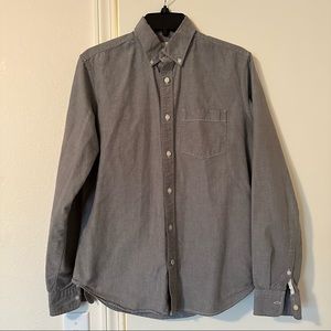 GAP The Modern Oxford Shirt Gray Small